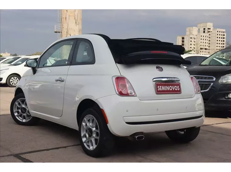 Fiat 500 Branco 10