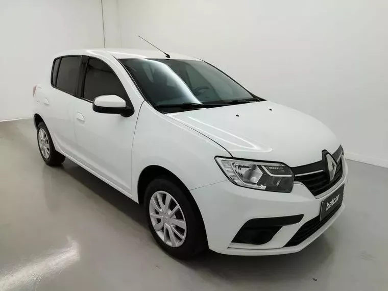 Renault Sandero Branco 4