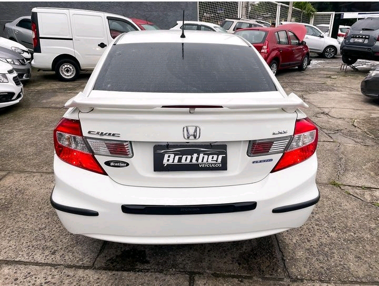 Honda Civic Branco 5