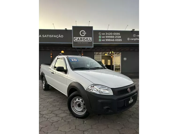 Fiat Strada Branco 4