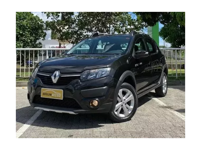 Renault Sandero Preto 7