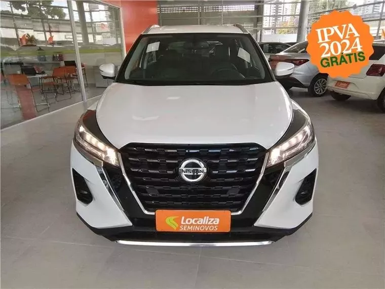 Nissan Kicks Branco 8