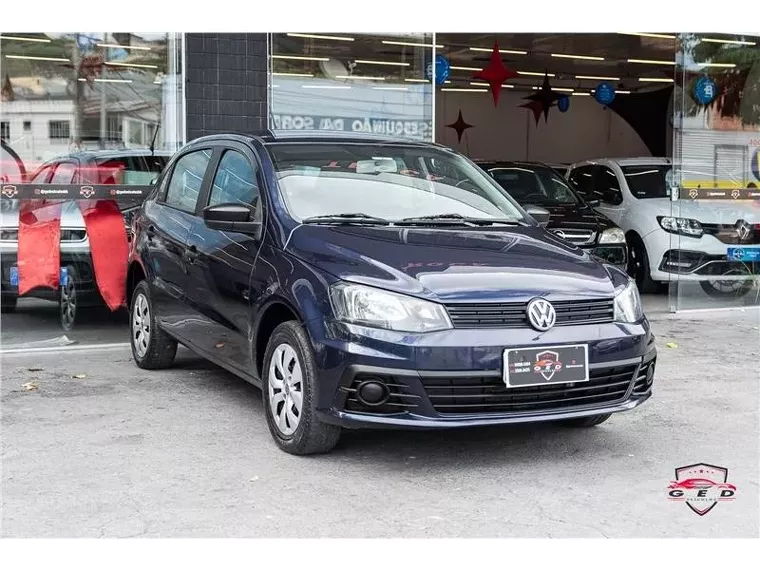 Volkswagen Gol Azul 10