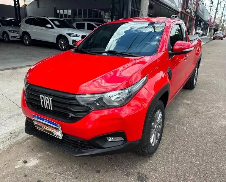 Fiat Strada Vermelho 4