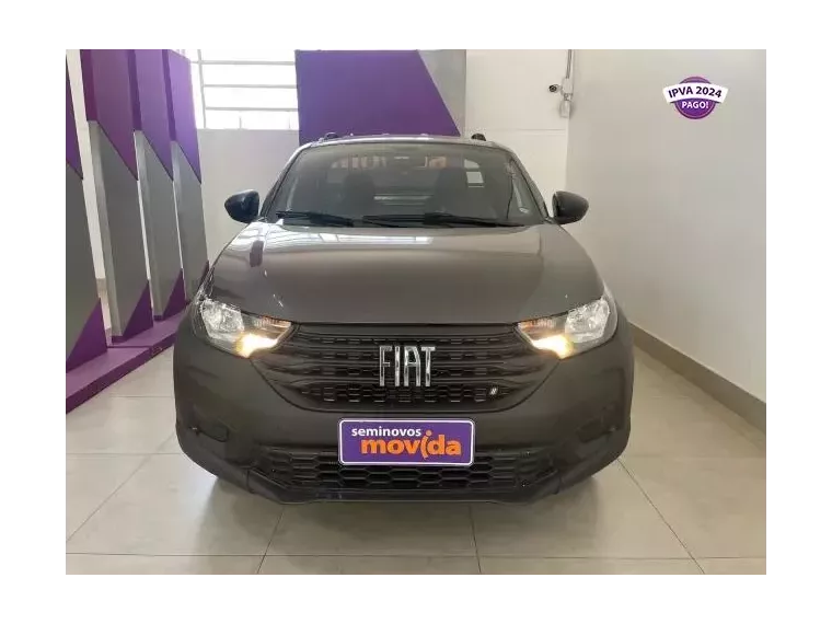 Fiat Strada Cinza 3