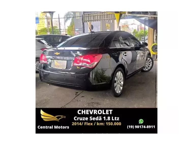 Chevrolet Cruze Preto 8