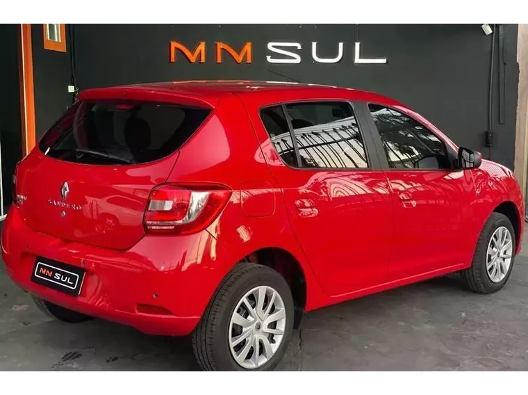 Renault Sandero Vermelho 6