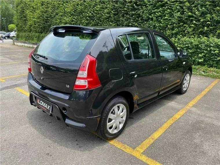 Renault Sandero Preto 14