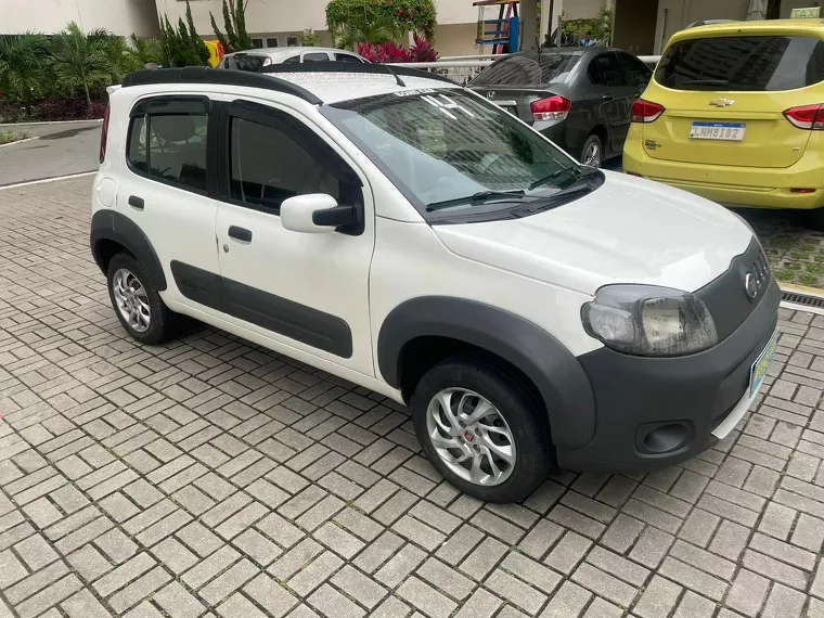 Fiat Uno Branco 2