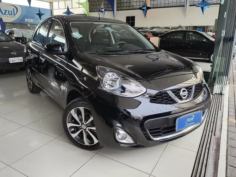 Nissan March Preto 1