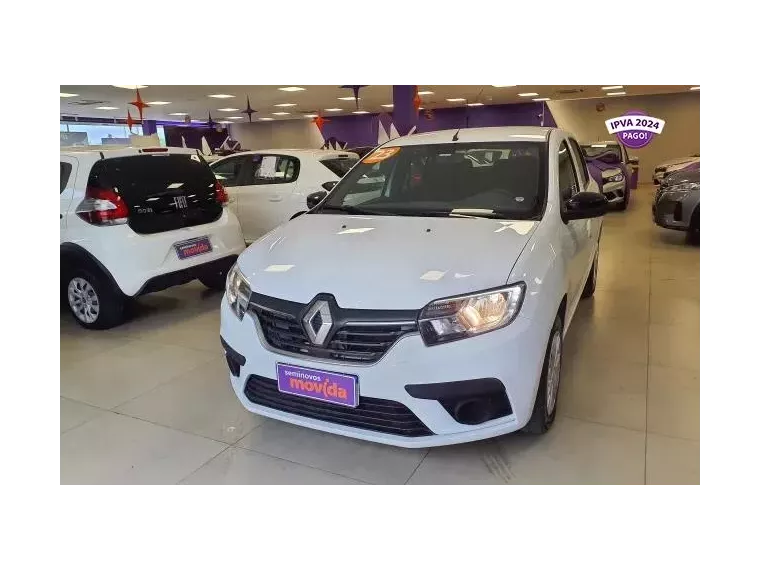 Renault Logan Branco 1