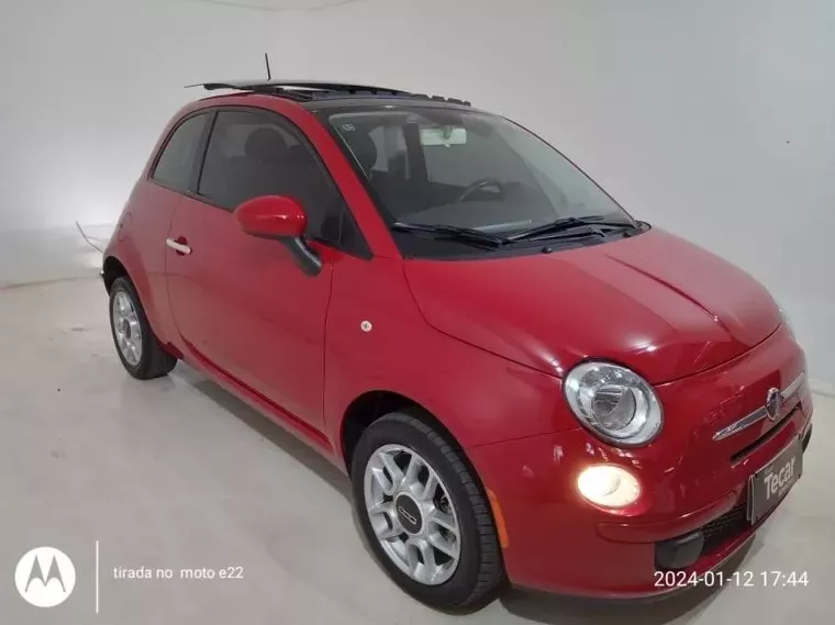 Fiat 500 Vermelho 1