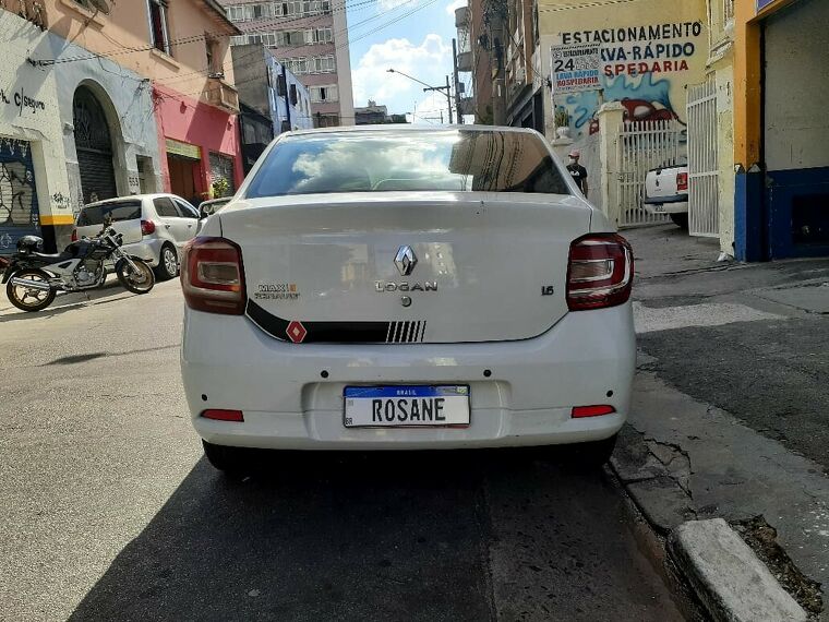 Renault Logan Branco 10