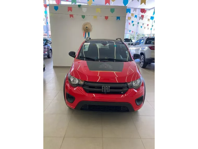 Fiat Mobi Vermelho 4