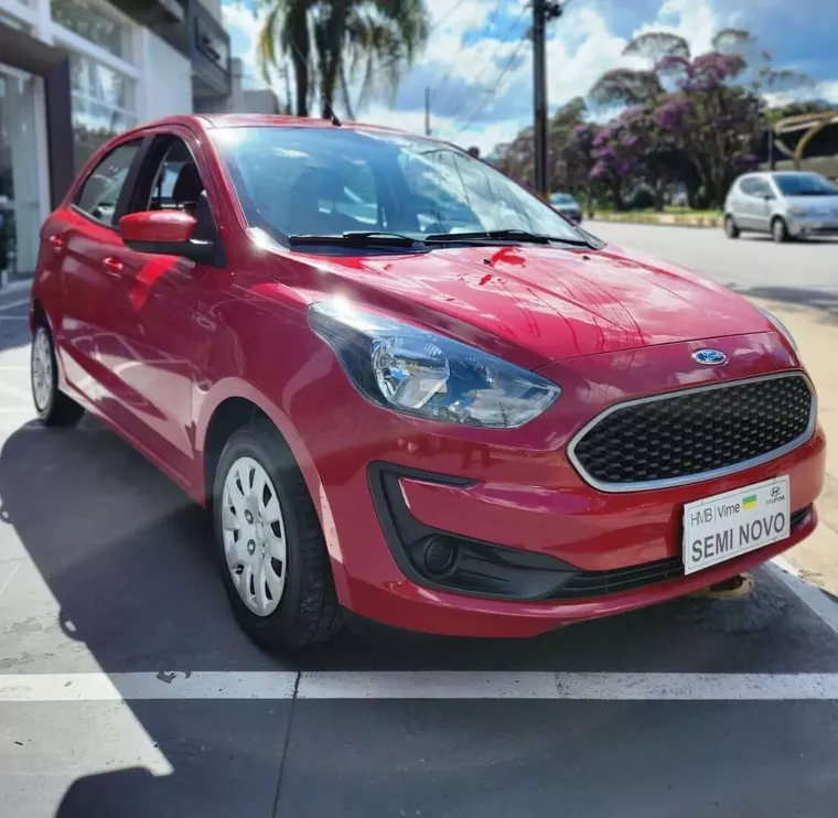 Ford KA Vermelho 3