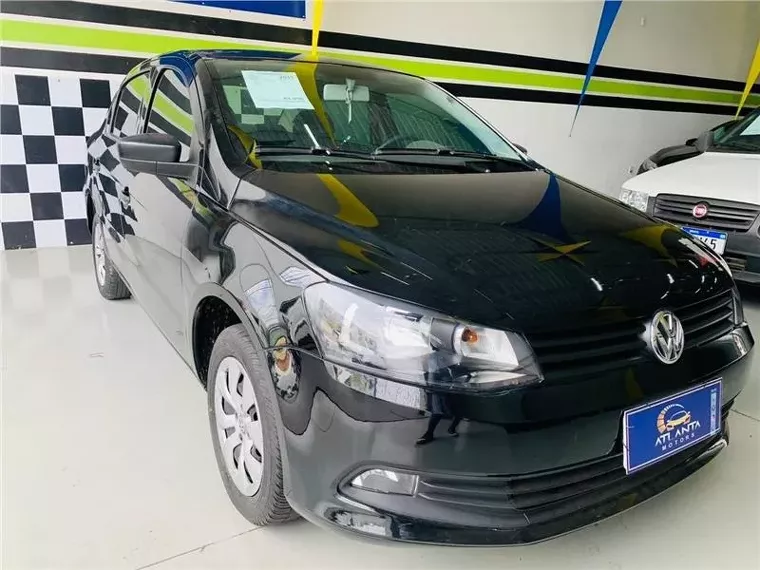 Volkswagen Voyage Preto 1