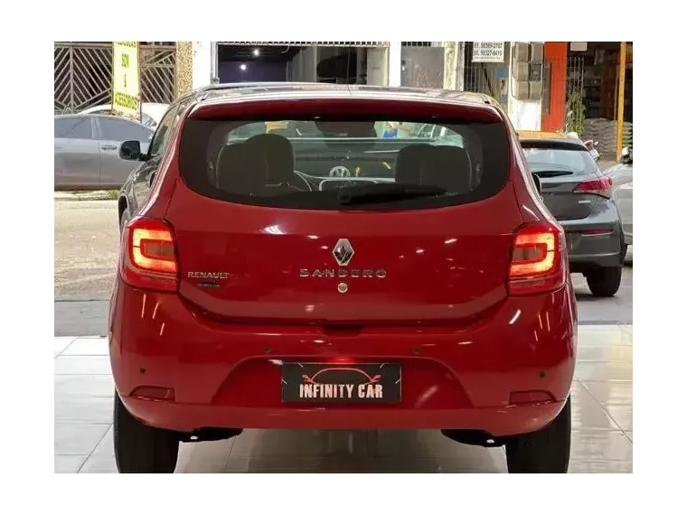 Renault Sandero Vermelho 8