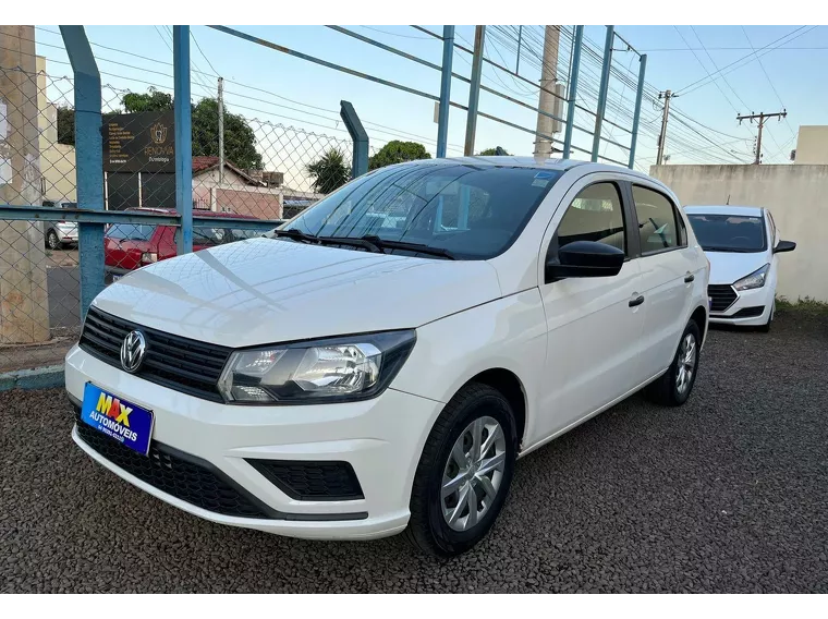 Volkswagen Gol Branco 6