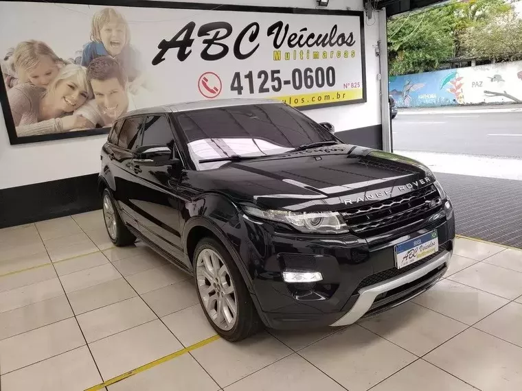 Land Rover Range Rover Evoque Preto 3