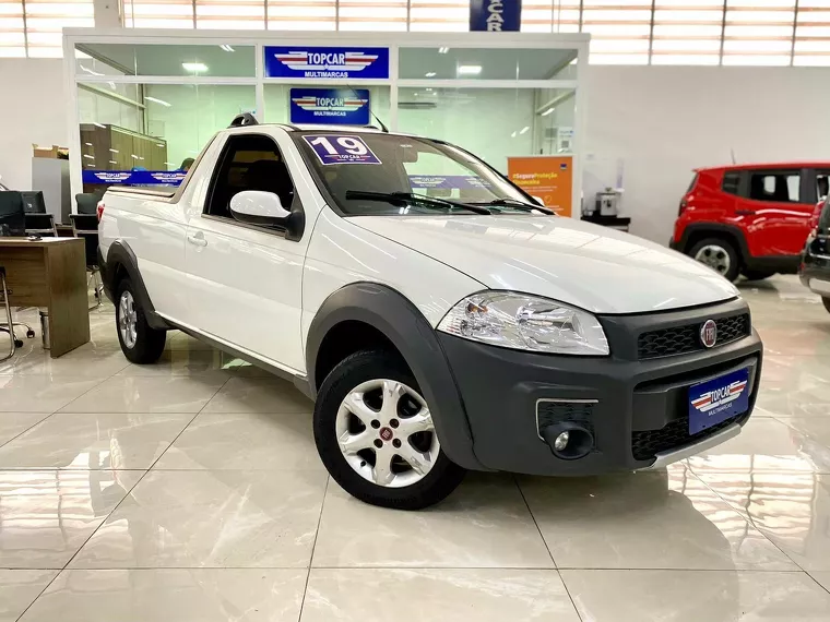 Fiat Strada Branco 4