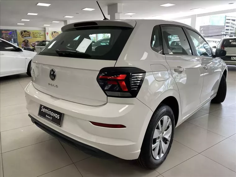 Volkswagen Polo Hatch Branco 8