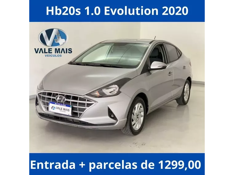 Hyundai HB20S Prata 10