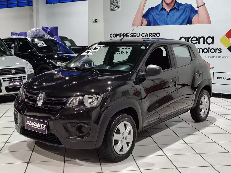 Renault Kwid Preto 3