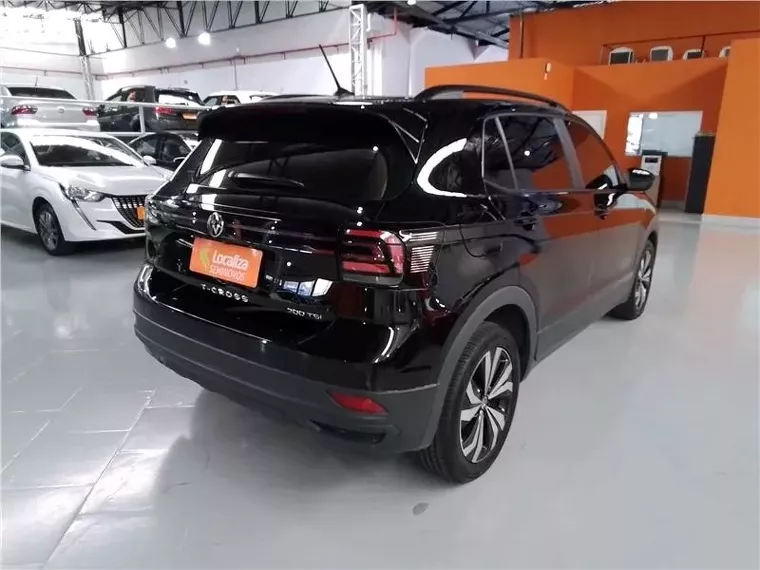 Volkswagen T-cross Preto 10