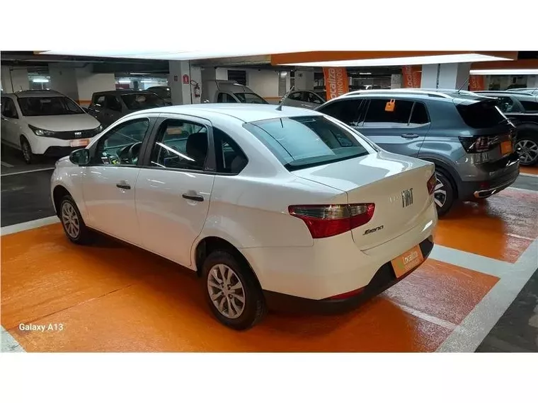 Fiat Grand Siena Branco 8