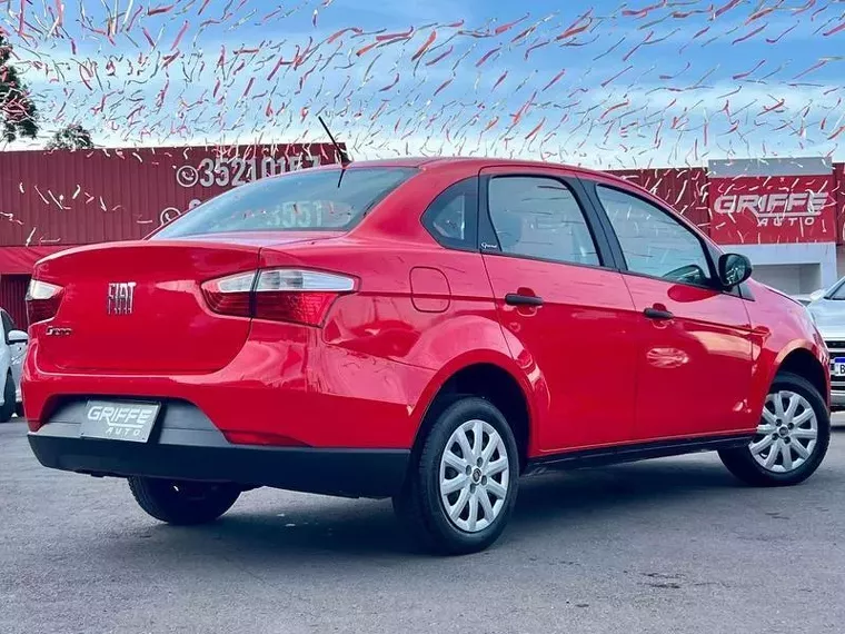 Fiat Grand Siena Vermelho 7