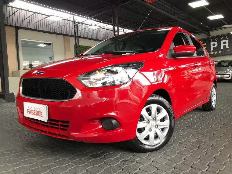 Ford KA Vermelho 1