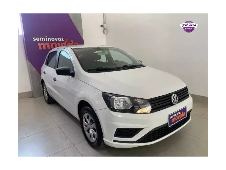 Volkswagen Gol Branco 1