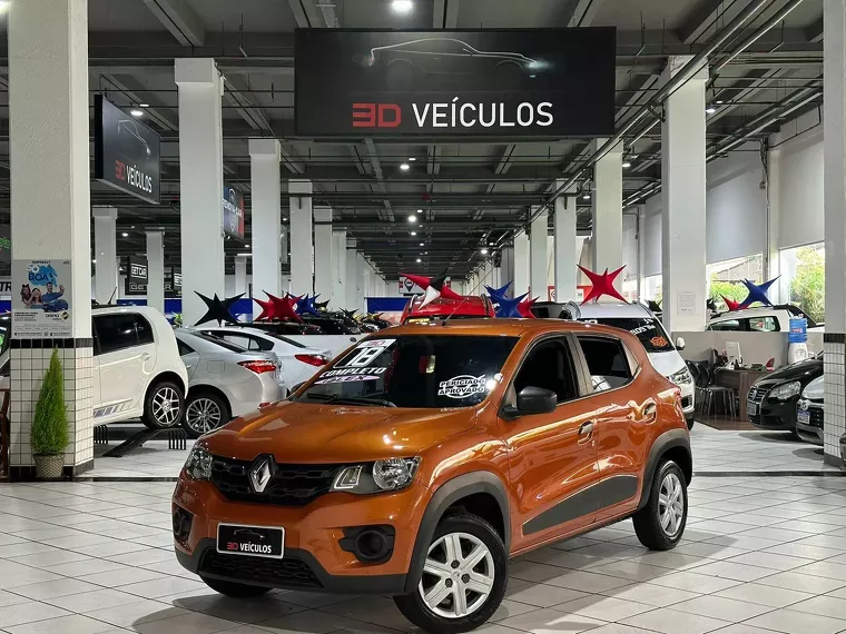 Renault Kwid Laranja 1