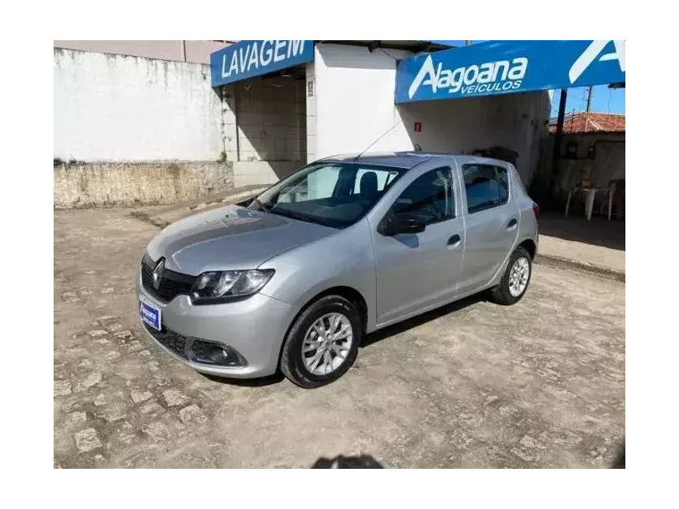 Renault Sandero Prata 4