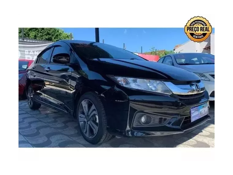 Honda City Preto 1