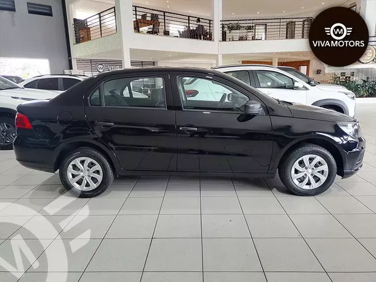 Volkswagen Voyage Preto 6