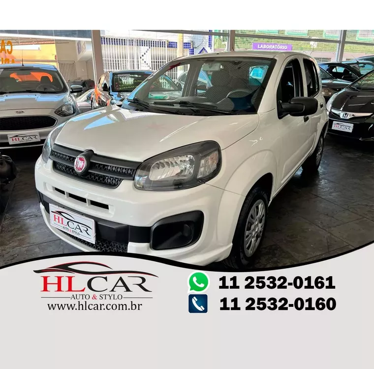 Fiat Uno Branco 13