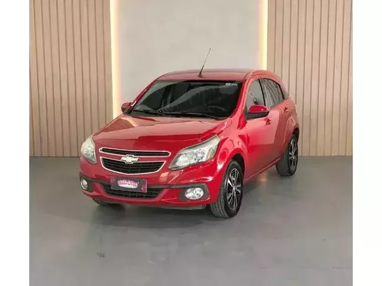 Chevrolet Agile Vermelho 8