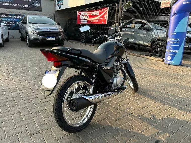 Honda CG 150 Fan Preto 4