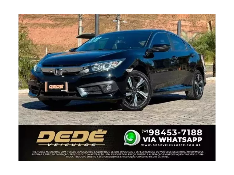 Honda Civic Preto 4