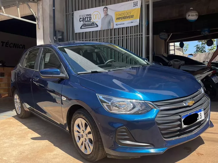 Chevrolet Onix Azul 11