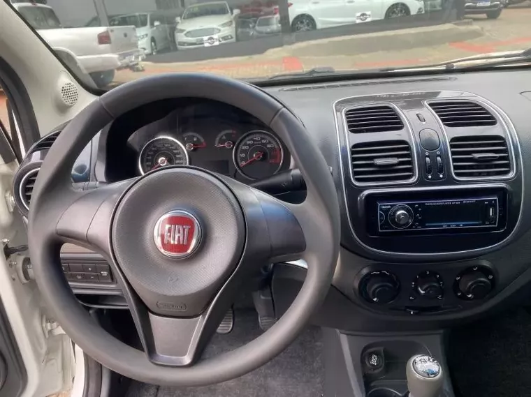 Fiat Grand Siena Branco 8