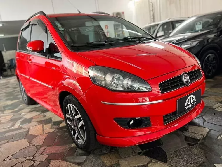 Fiat Idea Vermelho 1