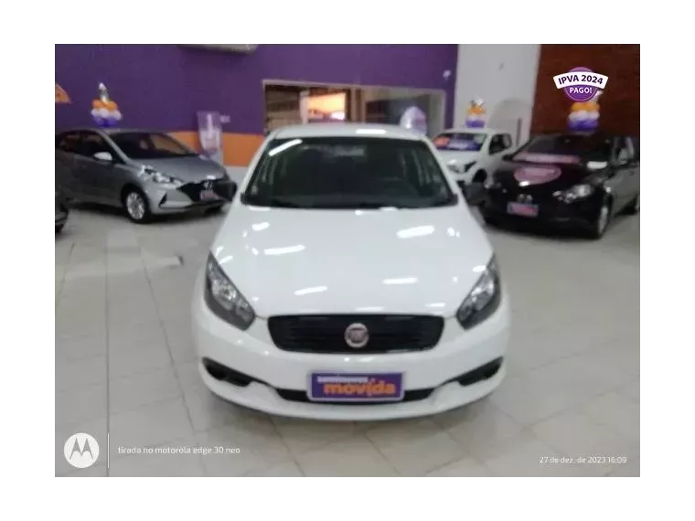 Fiat Grand Siena Branco 6