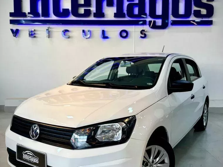 Volkswagen Gol Branco 1