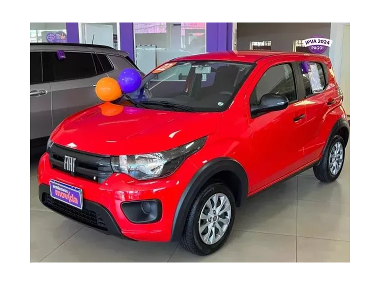 Fiat Mobi Vermelho 4