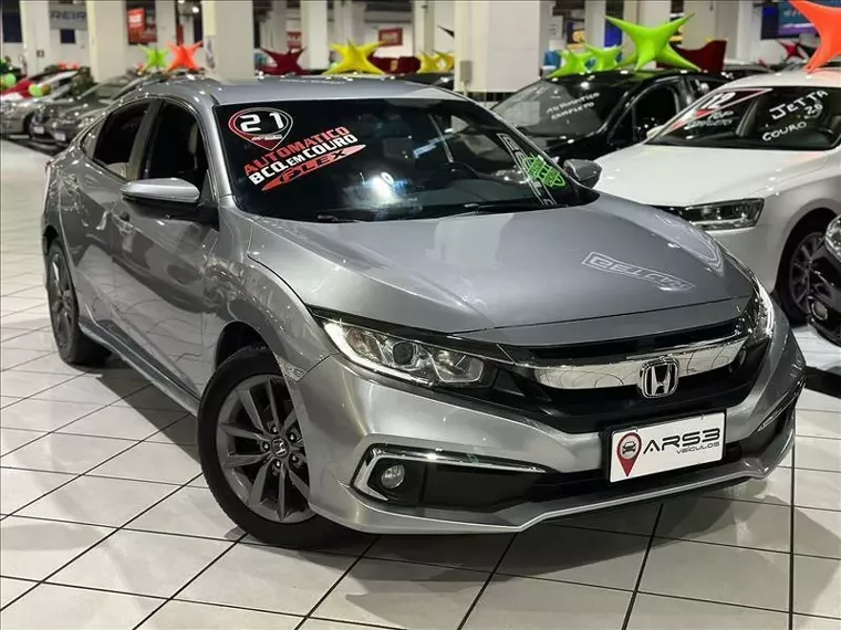 Honda Civic Prata 16