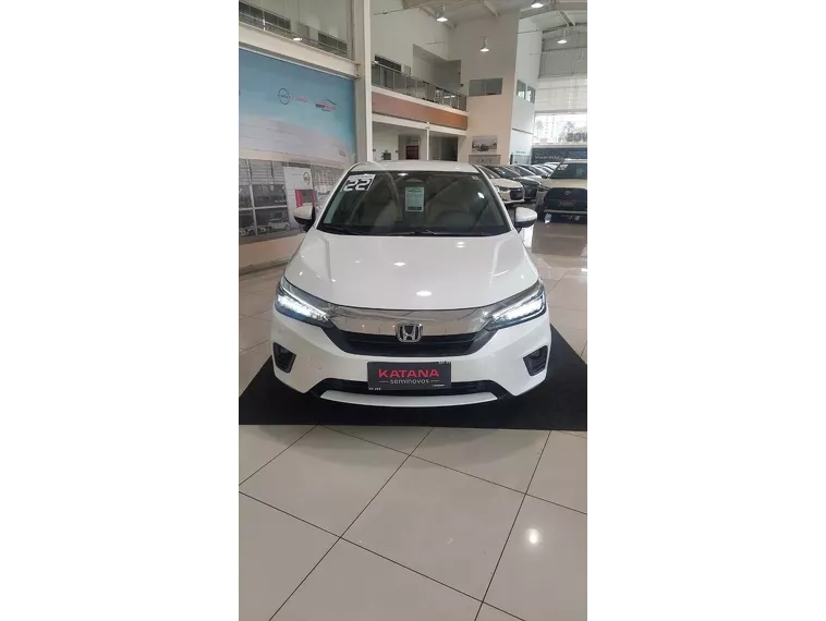 Honda City Branco 4