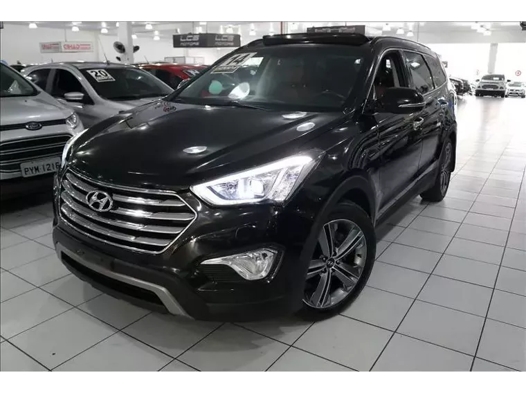 Hyundai Grand Santa Fé Preto 7