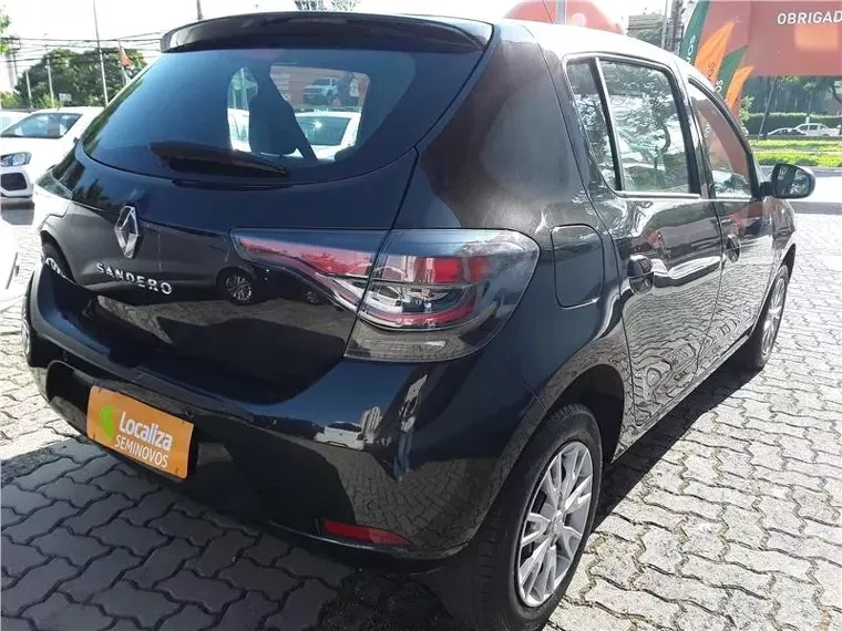 Renault Sandero Preto 13